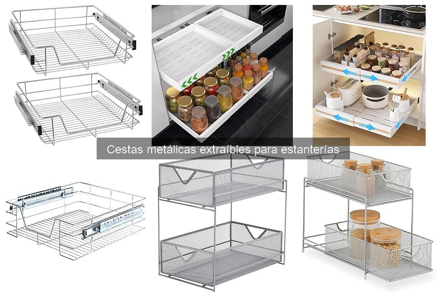 Comparativa: Cestas Metálicas vs. Cestas de Plástico para Almacenamiento