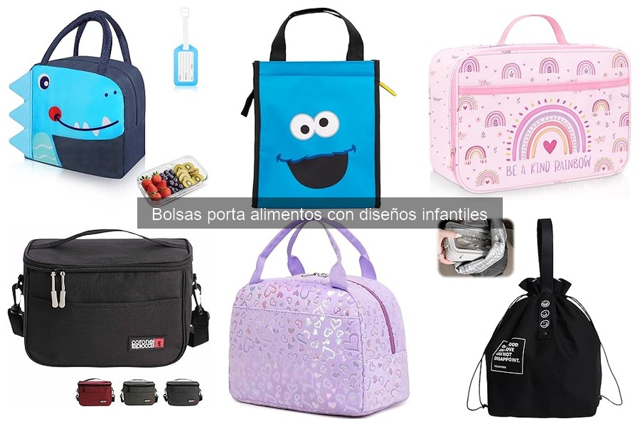 Comparativa de Bolsas Porta Alimentos Infantiles: Mejores Marcas