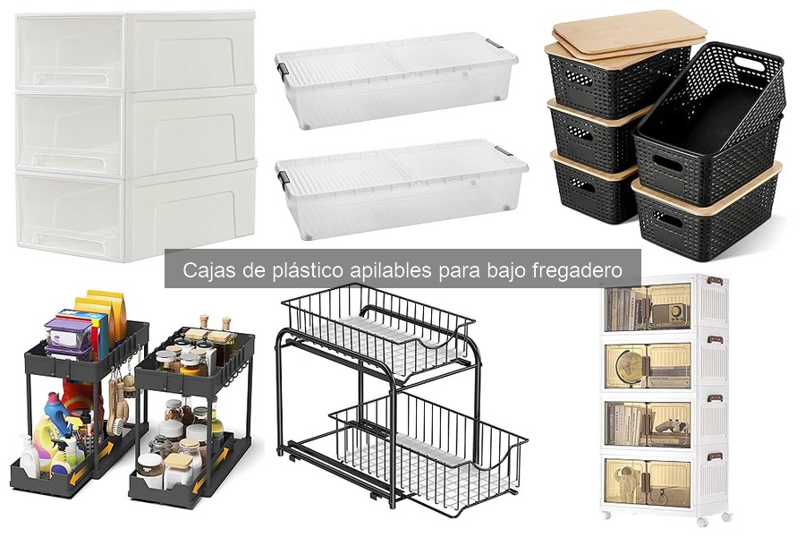 Comparativa de Cajas de Plástico Apilables y Otros Almacenamientos