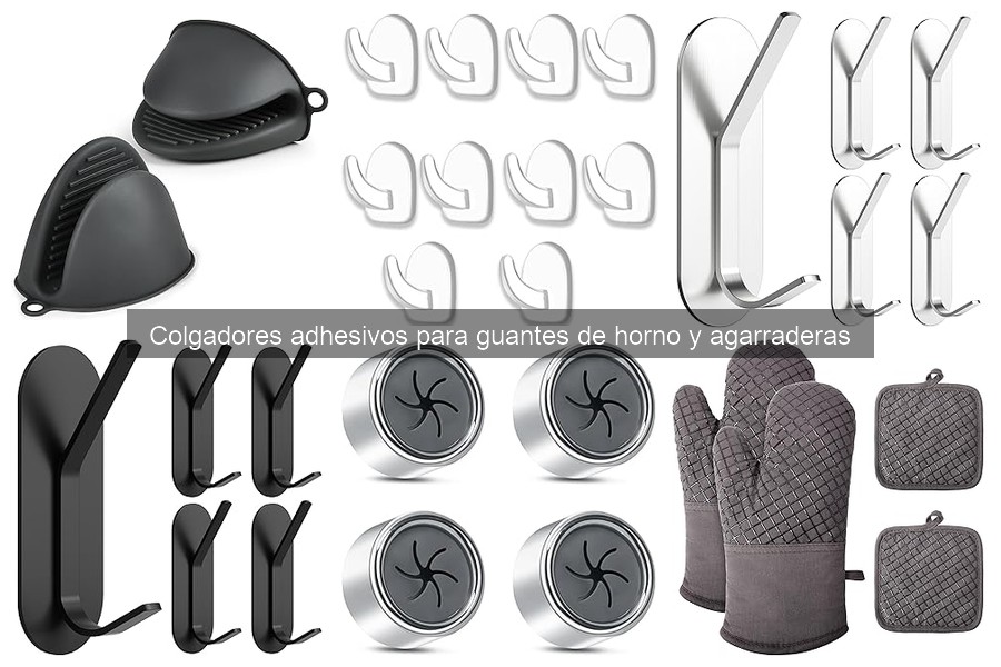 Comparativa de colgadores adhesivos y otros organizadores