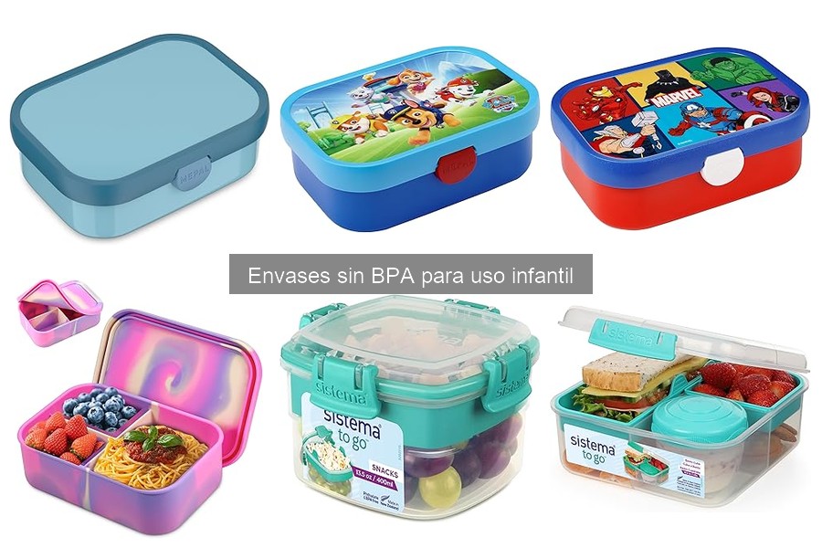 Comparativa de envases sin BPA para niños por precio