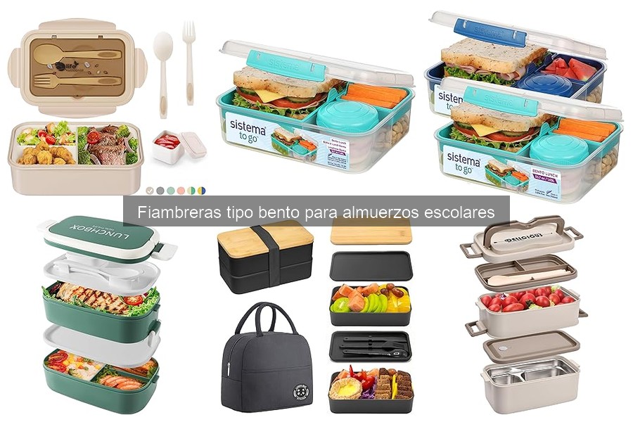 Comparativa de Fiambreras Tipo Bento vs Tradicionales