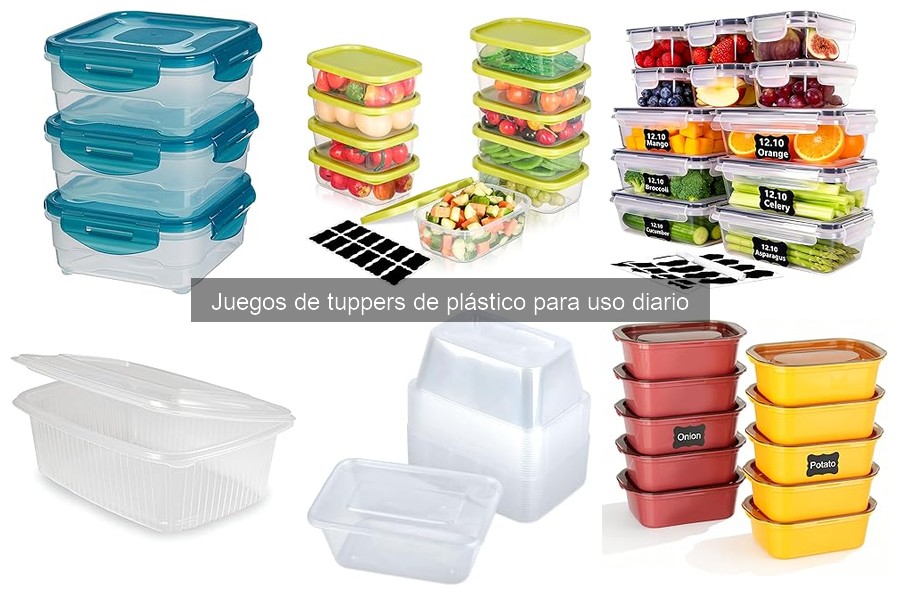 Comparativa de los Mejores Tuppers de Plástico para Uso Diario