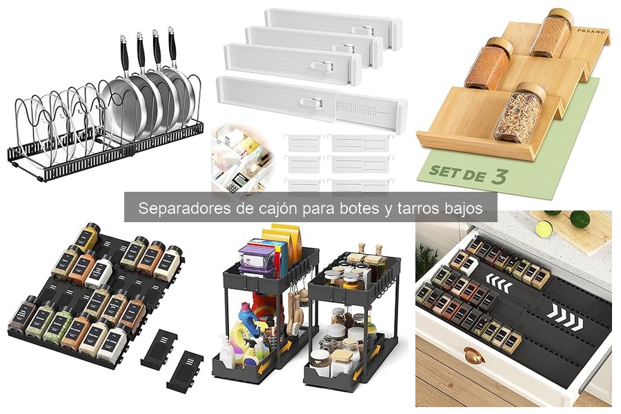 Comparativa de Marcas de Separadores de Cajón para Botes