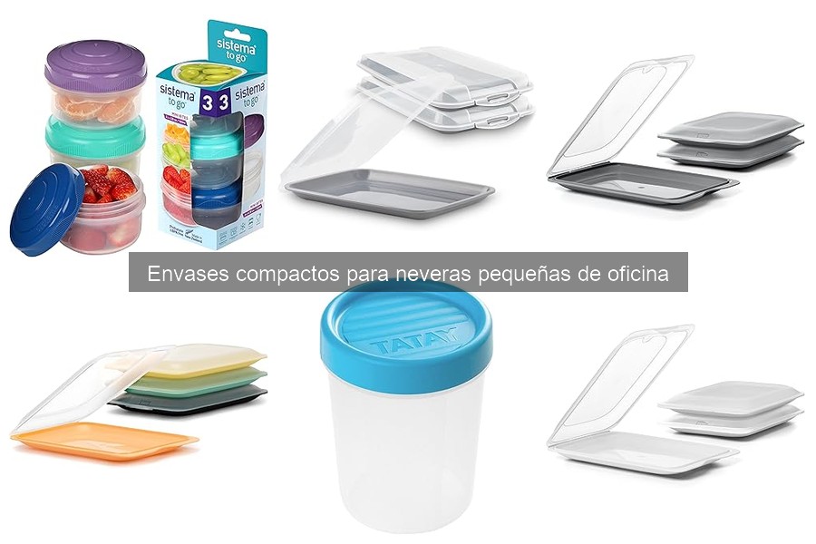 Comparativa de materiales en envases para conservar alimentos