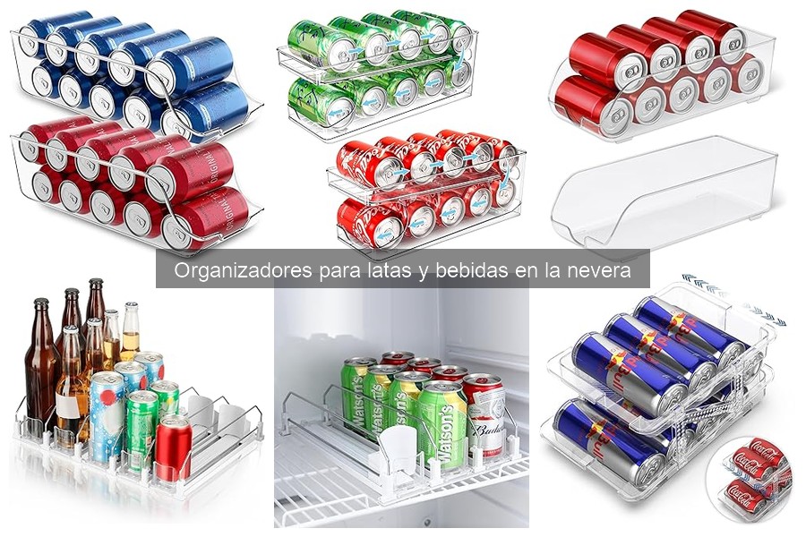 Comparativa de materiales en organizadores para latas