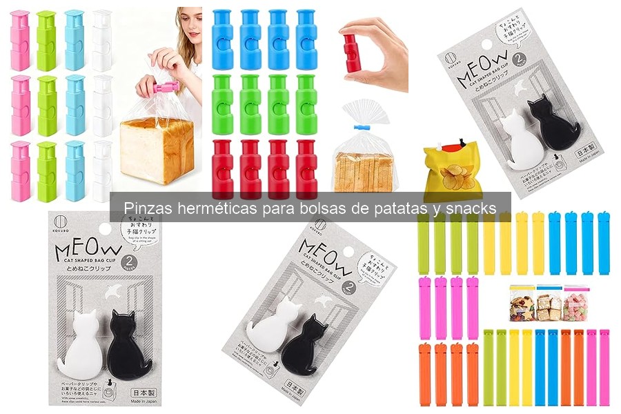 Comparativa de materiales en pinzas herméticas: plástico vs. metal