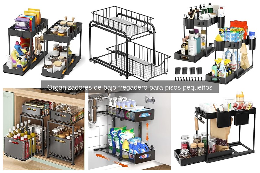 Comparativa de Organizadores de Bajo Fregadero y Cocina