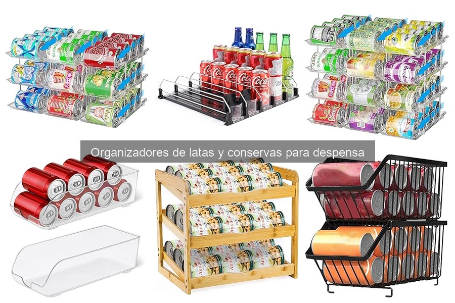 Comparativa de Organizadores de Latas para tu Despensa