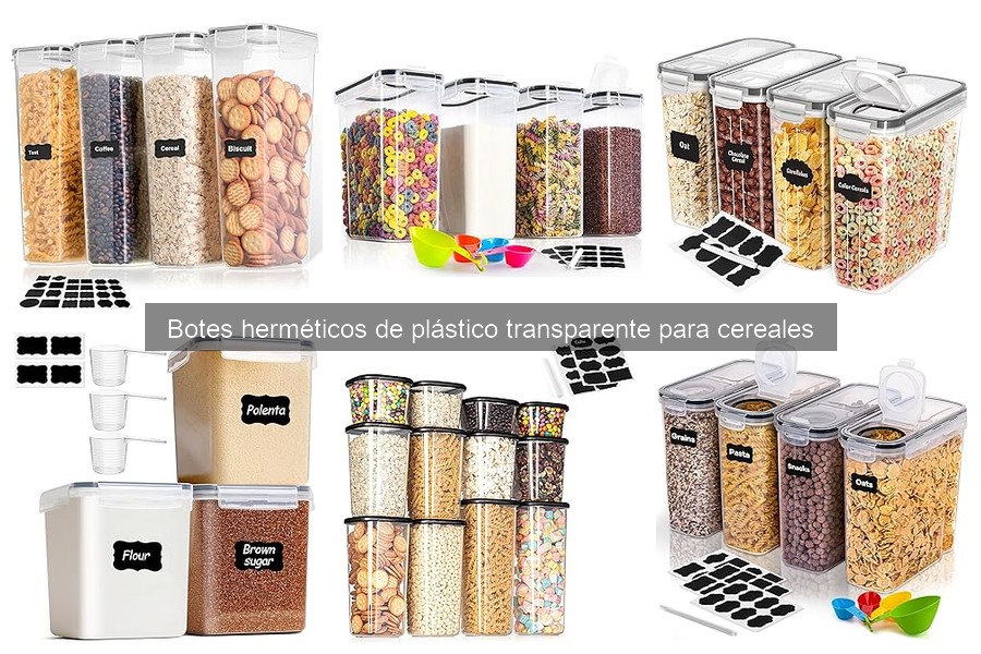 Comparativa de precios: Botes herméticos para cereales