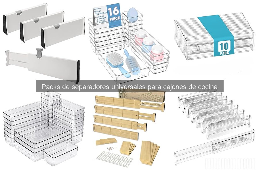Comparativa de Precios: Mejores Packs de Separadores de Cajones