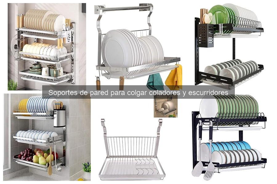 Comparativa de precios: Soportes de pared para coladores