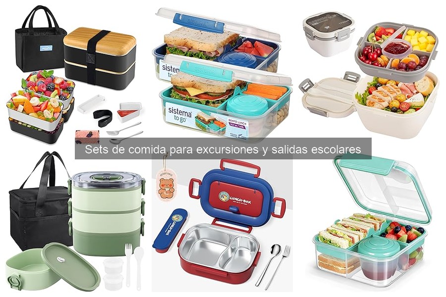 Comparativa de Sets de Comida para Excursiones y Salidas