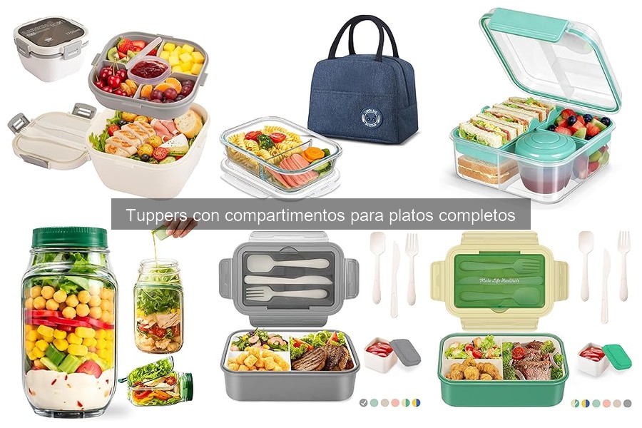 Comparativa de Tuppers con Compartimentos: Mejores Opciones