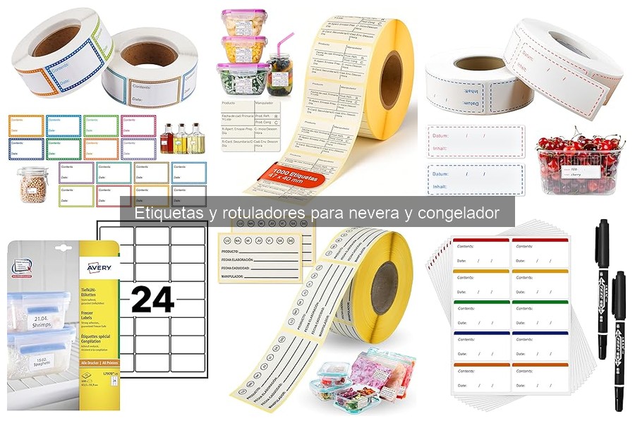 Comparativa: Etiquetas Adhesivas vs. Imantadas para Cocinas
