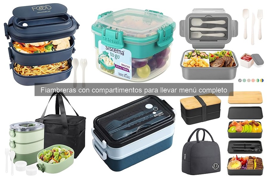 Comparativa fiambreras plástico vs. metal: diferencias clave