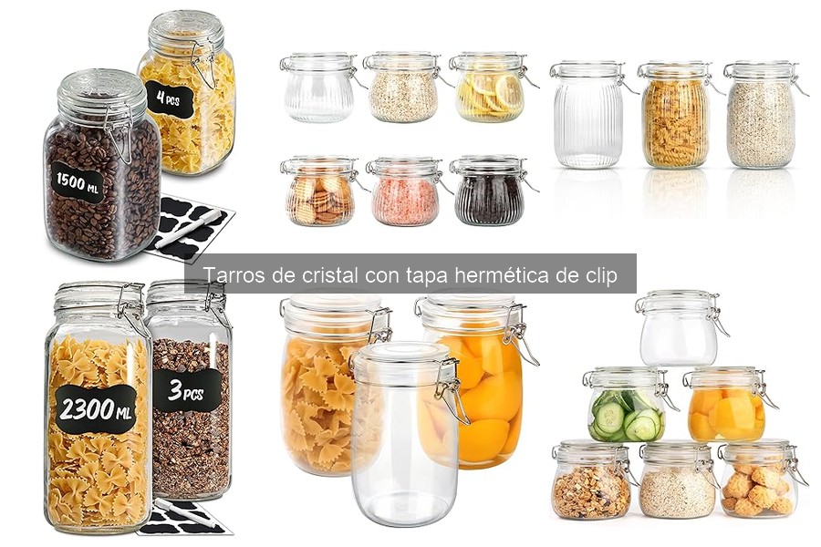 Comparativa: Tarros de Cristal vs Plástico para Almacenamiento