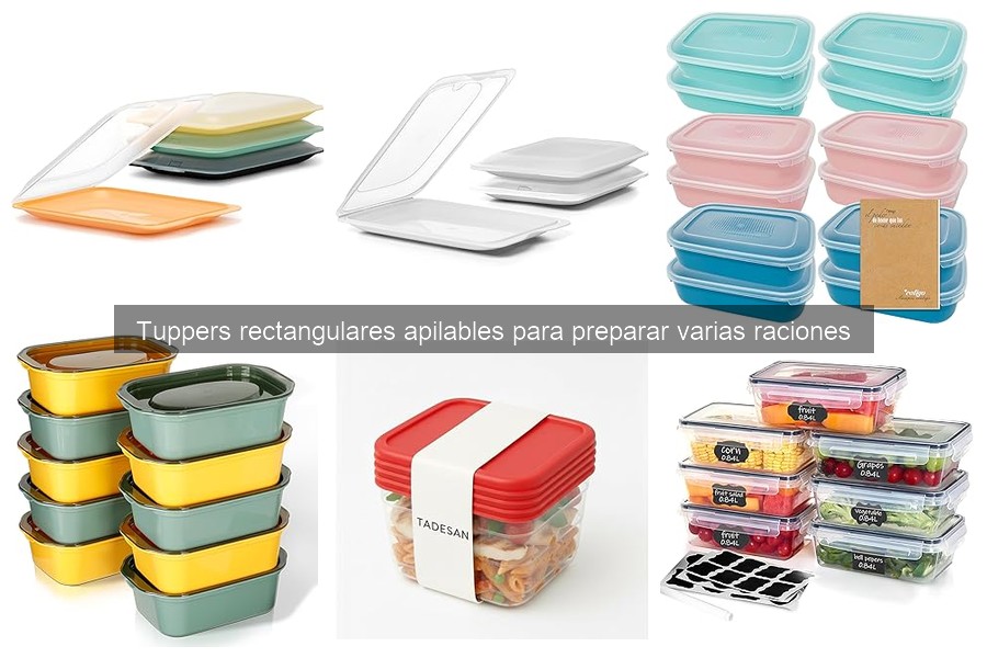 Comparativa: Tuppers Rectangulares vs Otros Envases de Cocina