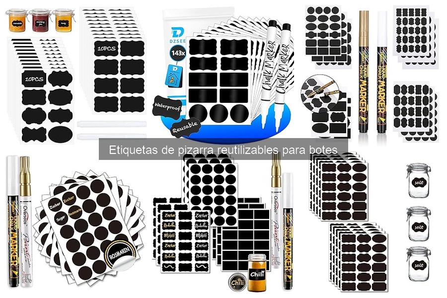 Compra Etiquetas de Pizarra Reutilizables para Botes Online