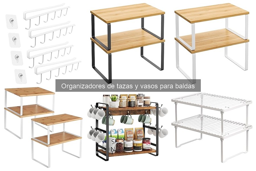 Compra organizadores de tazas y vasos: mejores opciones