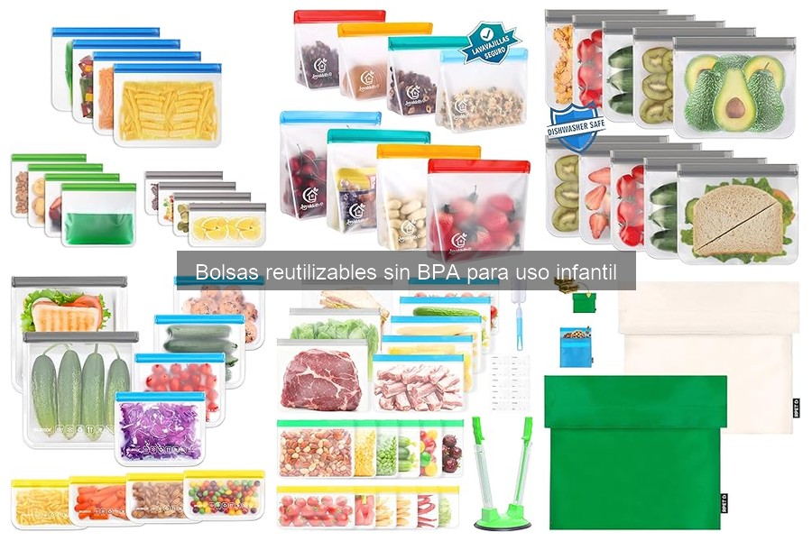 Consejos para el Mantenimiento de Bolsas Reutilizables Sin BPA