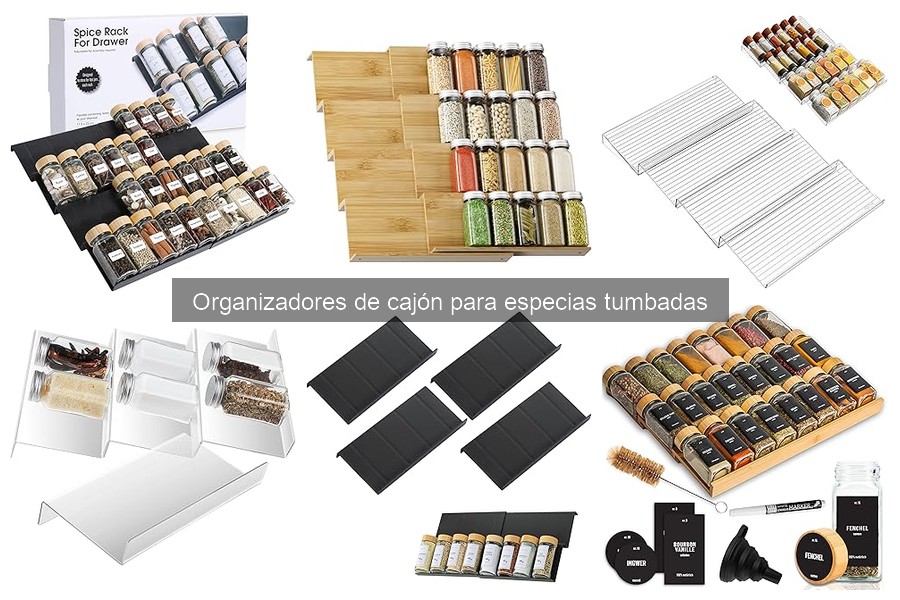 Consejos para Mantener Organizadores de Cajón para Especias