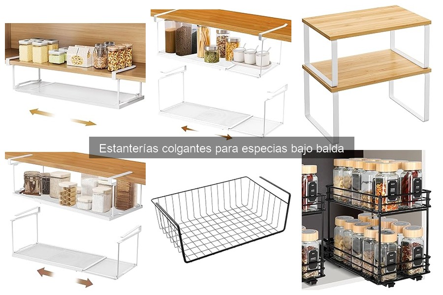 Consejos para Organizar Especias en Estanterías Colgantes