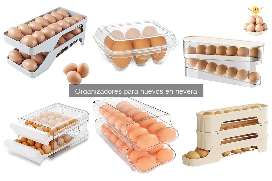 Costo promedio de organizadores de huevos para nevera
