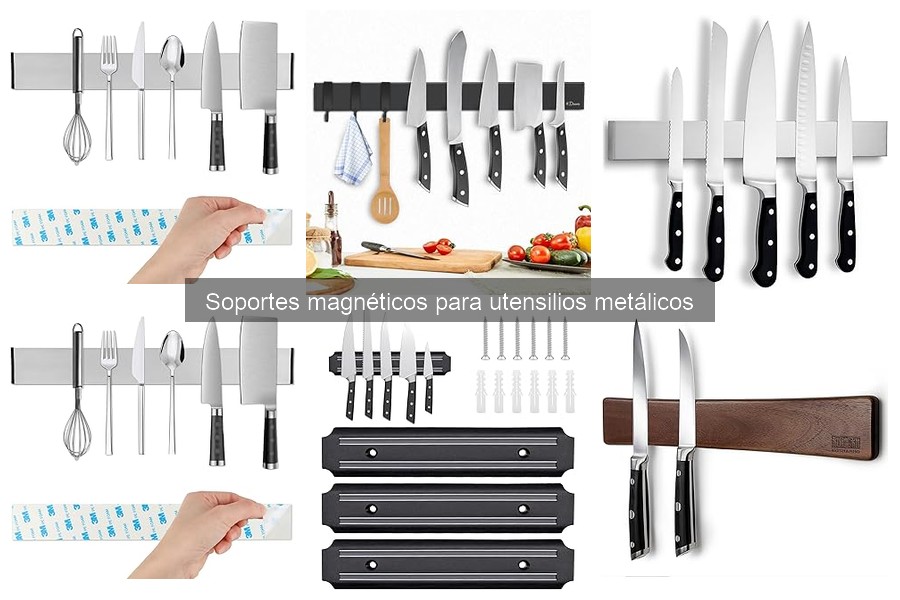 Cuidados para Soportes Magnéticos de Utensilios de Cocina