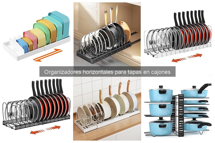 Desventajas de los Organizadores Horizontales para Tapas
