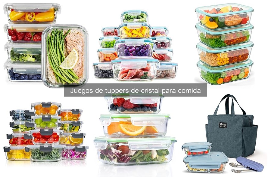 Diferencias entre botellas y tuppers de cristal para comida