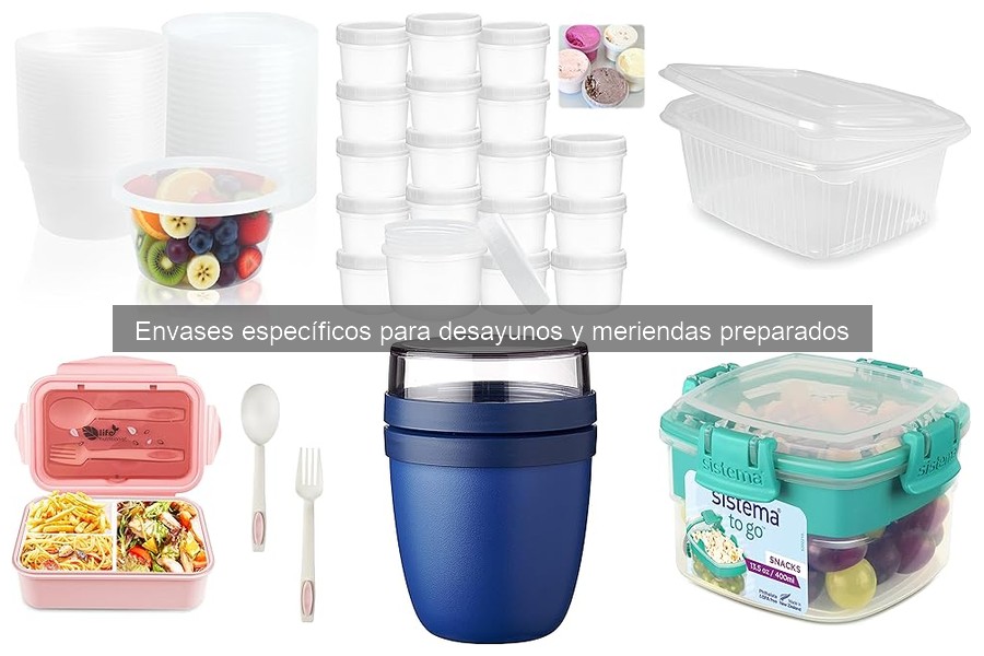 Diferencias entre envases desechables y reutilizables para meriendas