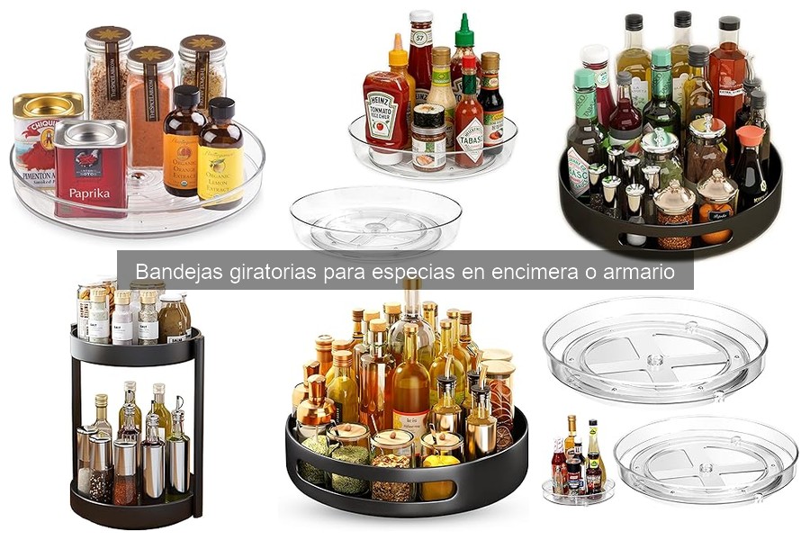 Dónde comprar bandejas giratorias para especias al mejor precio