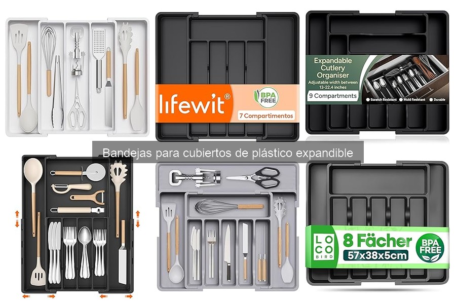 Dónde comprar bandejas para cubiertos expandibles a buen precio