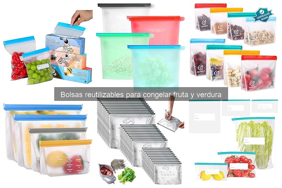 Dónde comprar bolsas reutilizables para congelar a buen precio