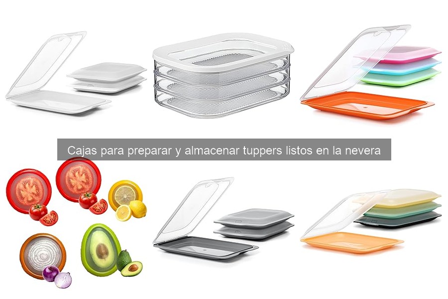 Dónde comprar cajas para preparar y almacenar tuppers