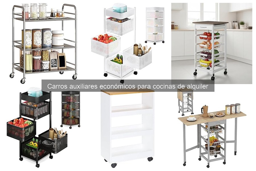 Dónde comprar carros auxiliares económicos para cocina
