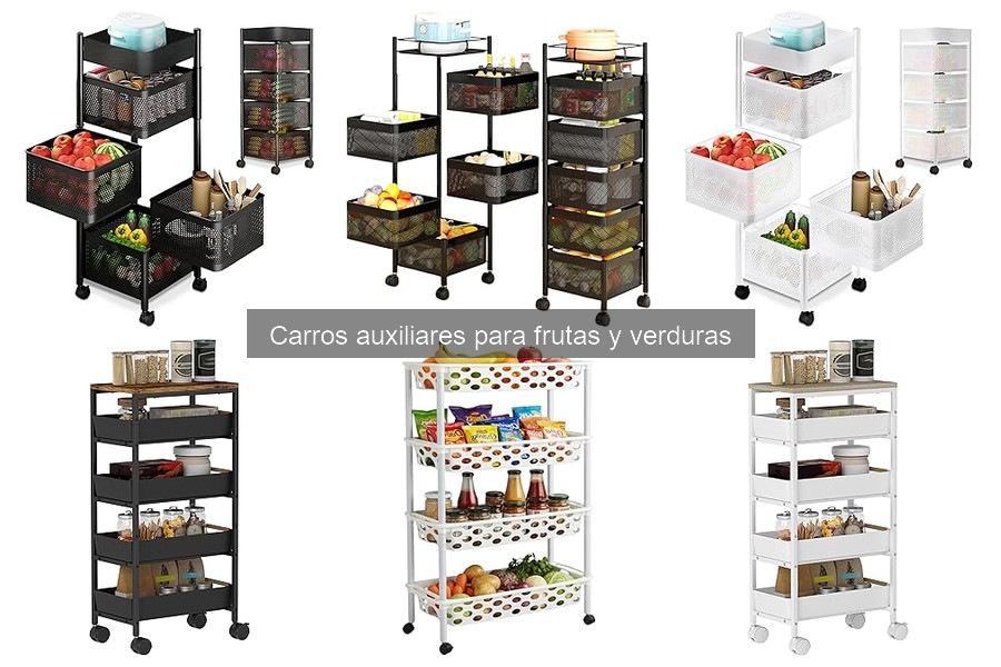 Dónde comprar carros auxiliares para frutas y verduras en línea