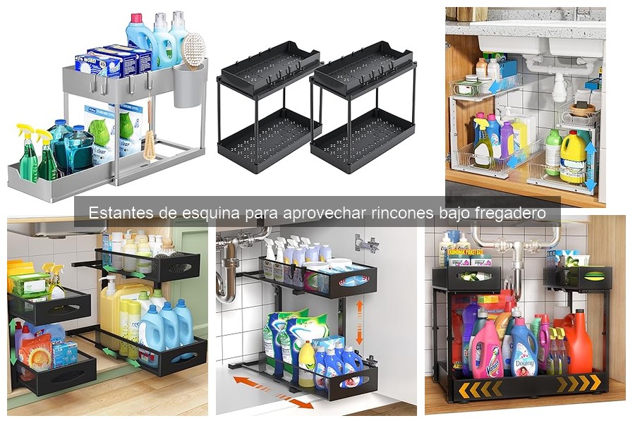 Dónde comprar estantes de esquina para cocina: mejores opciones