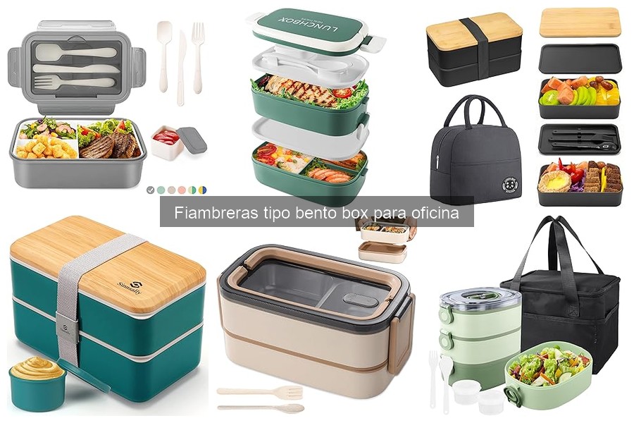 Dónde comprar fiambreras tipo bento box: las mejores opciones