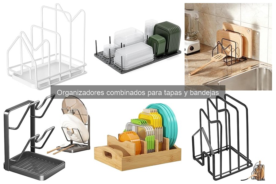 Dónde comprar organizadores combinados para tapas y bandejas