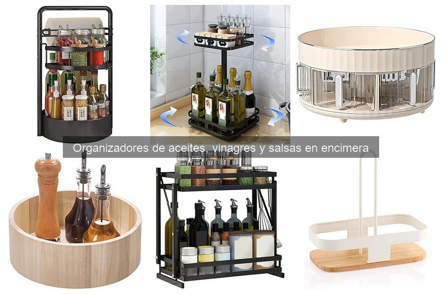 Dónde comprar organizadores de aceites y vinagres