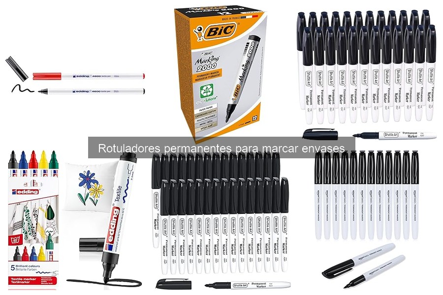** Dónde comprar rotuladores permanentes para cocina y ofertas