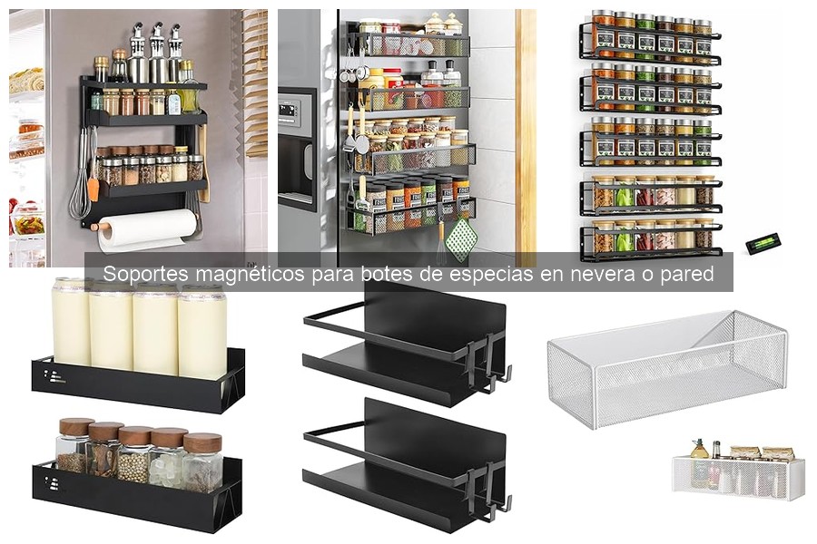 Dónde comprar soportes magnéticos para botes de especias