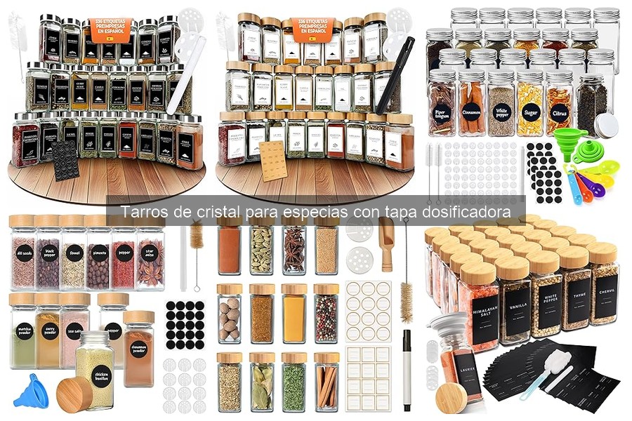 Dónde comprar tarros de cristal para especias al mejor precio