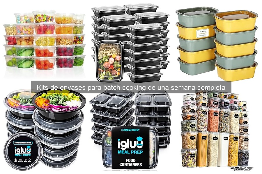 Efectividad de los Kits de Envases para Batch Cooking