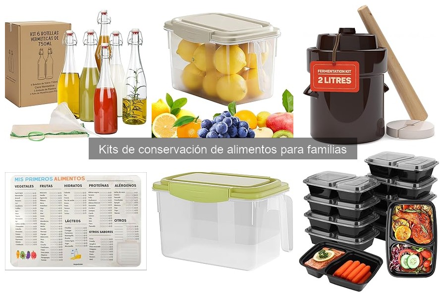 Efectos de los materiales en la conservación de alimentos