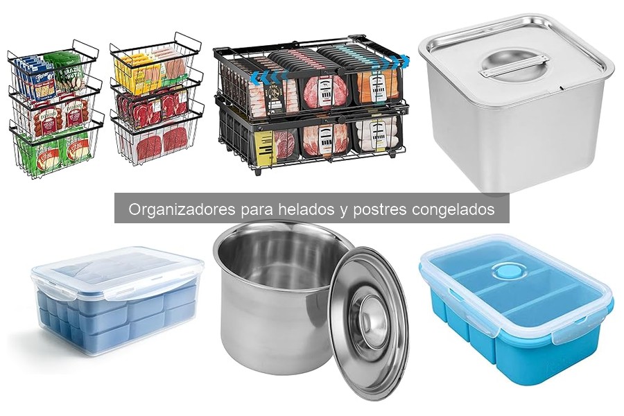El mejor organizador para helados y postres congelados