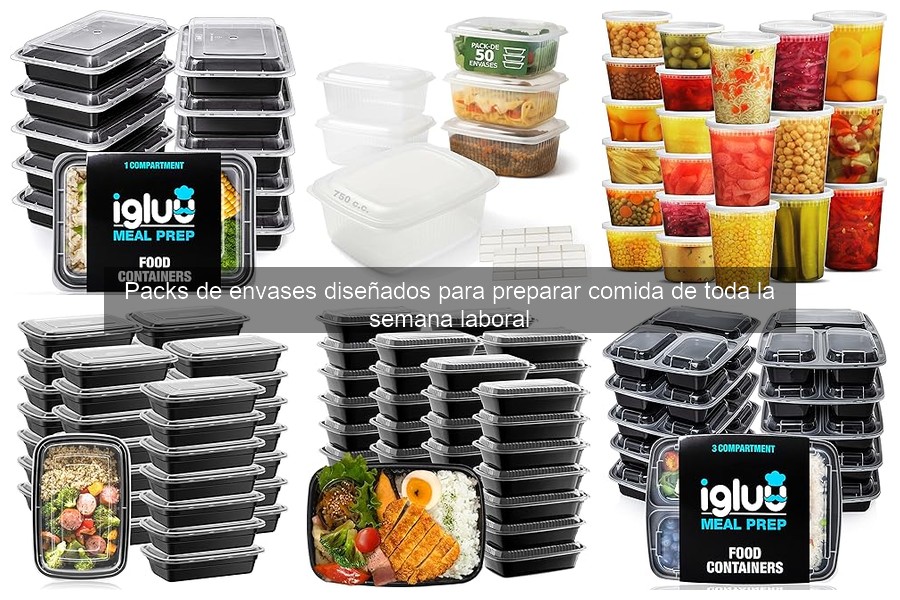 Envases aptos para microondas y congelador: guía útil