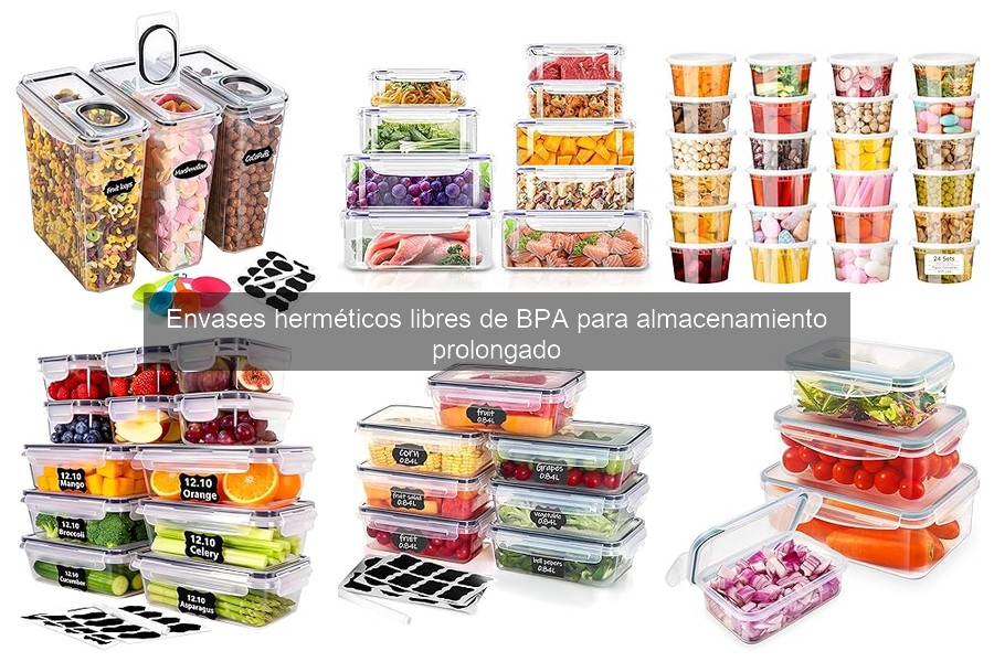 Envases Herméticos Libres de BPA: ¿Qué Son y Ventajas?